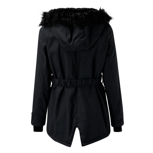 Brigitte | Women's Faux Fur Hooded Winter Parka Coat