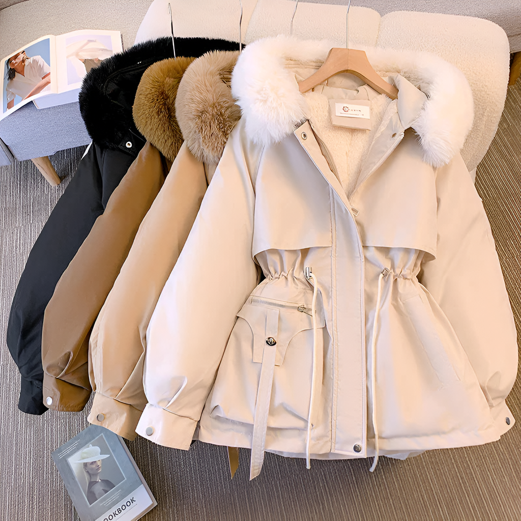 Freyja | Women's Faux Fur Trim Parka Jacket