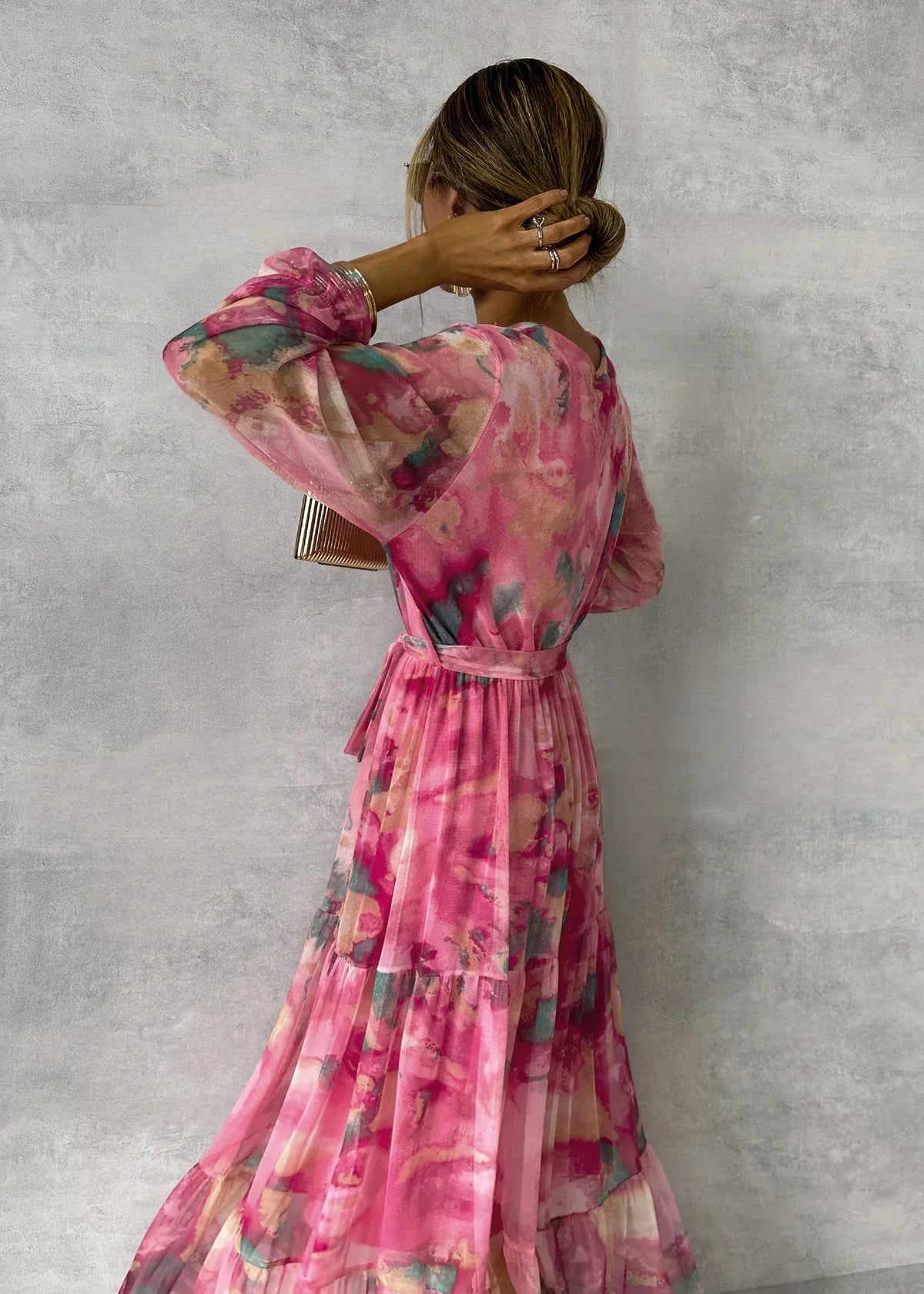Rosa | Women's Wrap Maxi Dress