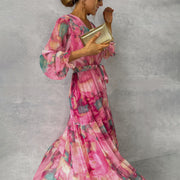 Rosa | Women's Wrap Maxi Dress