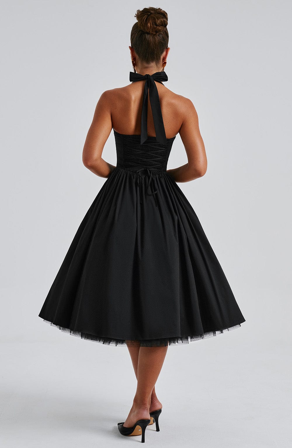 Béatrix | Women's Halter A-Line Midi Dress