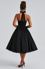 Béatrix | Women's Halter A-Line Midi Dress