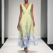 Nita | Women's Floral Maxi Dress