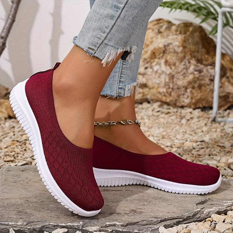 Evie | Women's Breathable Slip On Sneakers