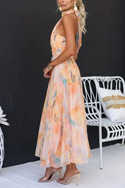 Isabeau | Women's Halter Maxi Dress