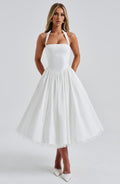 Béatrix | Women's Halter A-Line Midi Dress