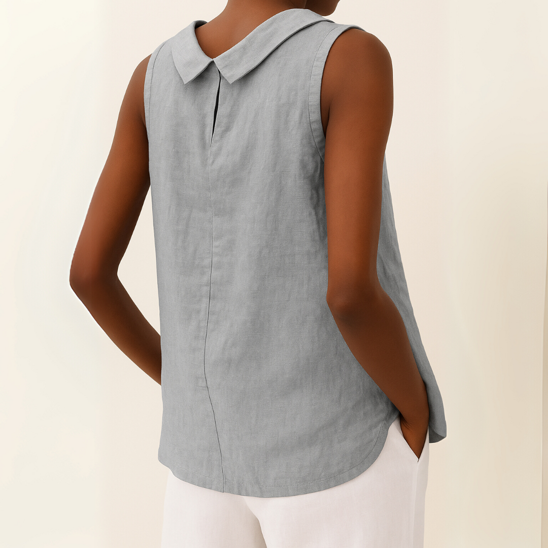 Corinna | Women's Linen Tank Top