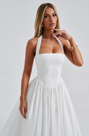 Béatrix | Women's Halter A-Line Midi Dress