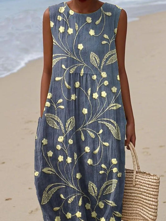 Vivienne | Women's Floral Summer Maxi Dress