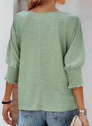 Victoria | Women's Ruffle Sleeve Blouse