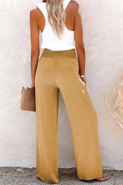 Josie | Women's High-Waist Linen Pants