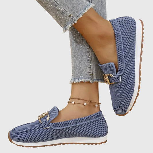 Aveline | Women's Chain Buckle Loafers