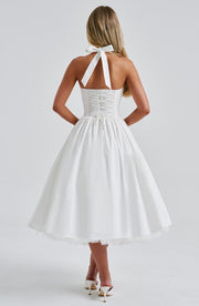 Béatrix | Women's Halter A-Line Midi Dress