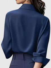 Tania | Women's Satin Blouse