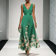 Nita | Women's Floral Maxi Dress