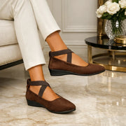 Angie | Women's Ankle Strap Wedges