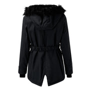 Brigitte | Women's Faux Fur Hooded Winter Parka Coat