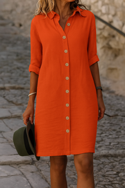 Louison | Women's Shirt Midi Dress