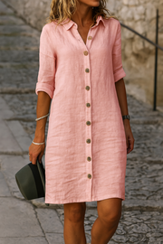 Louison | Women's Shirt Midi Dress