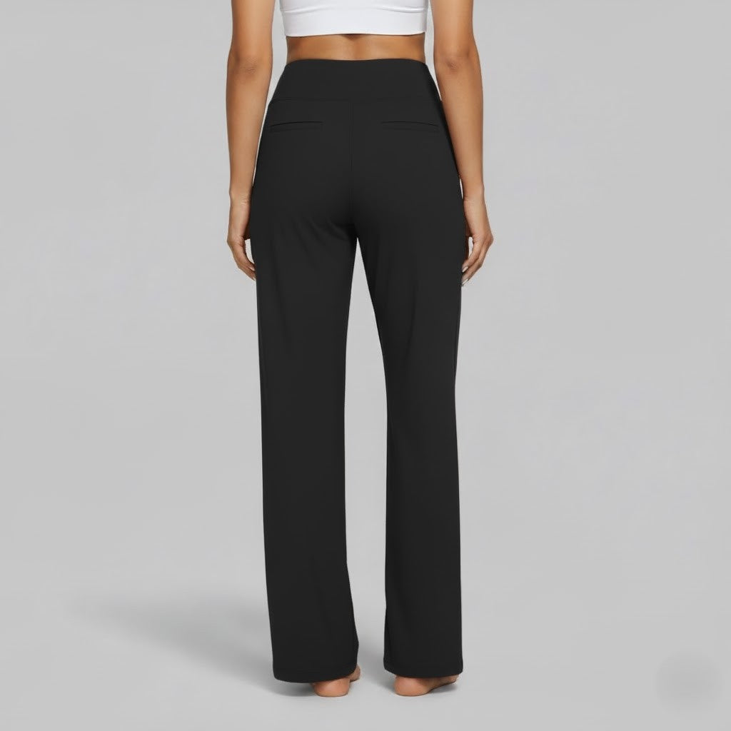 Nora | Soft Wide-Leg Comfort Trousers