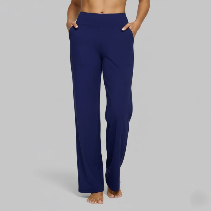 Nora | Soft Wide-Leg Comfort Trousers