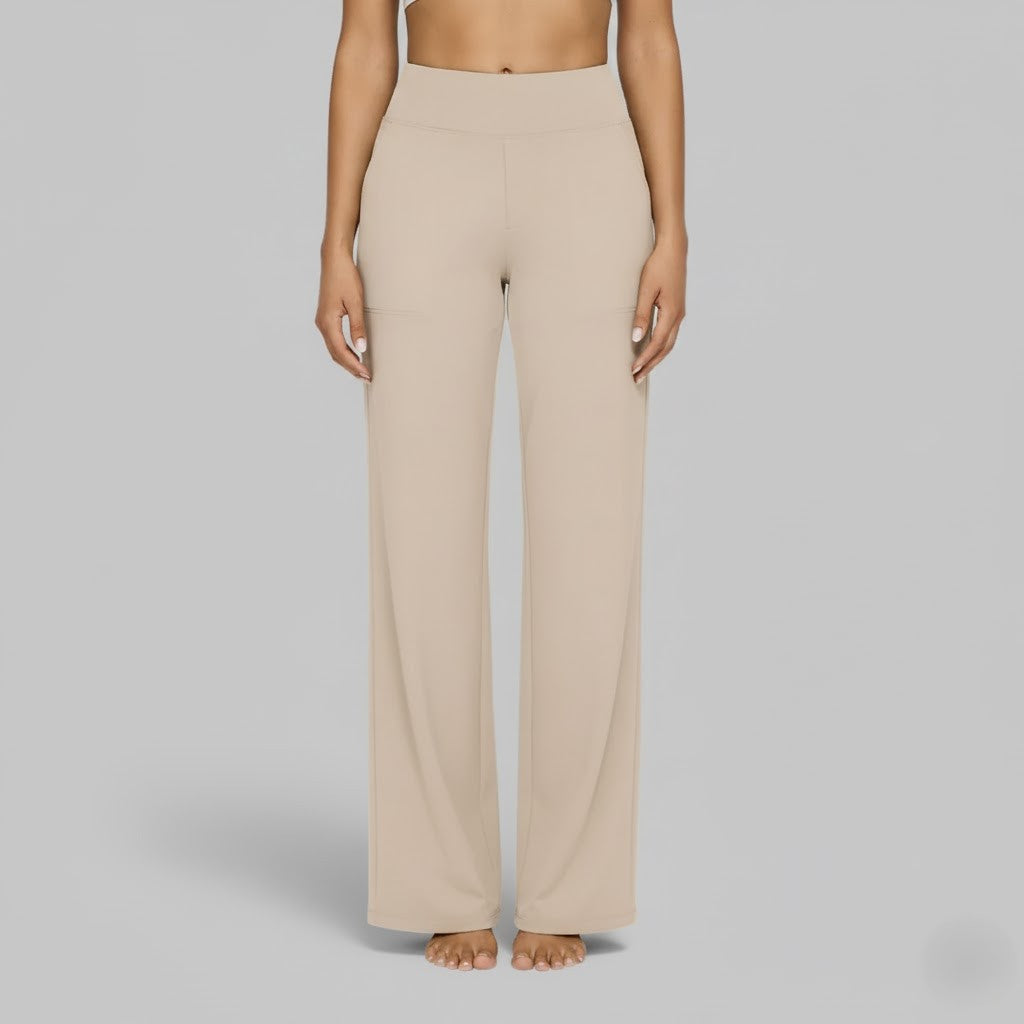 Nora | Soft Wide-Leg Comfort Trousers