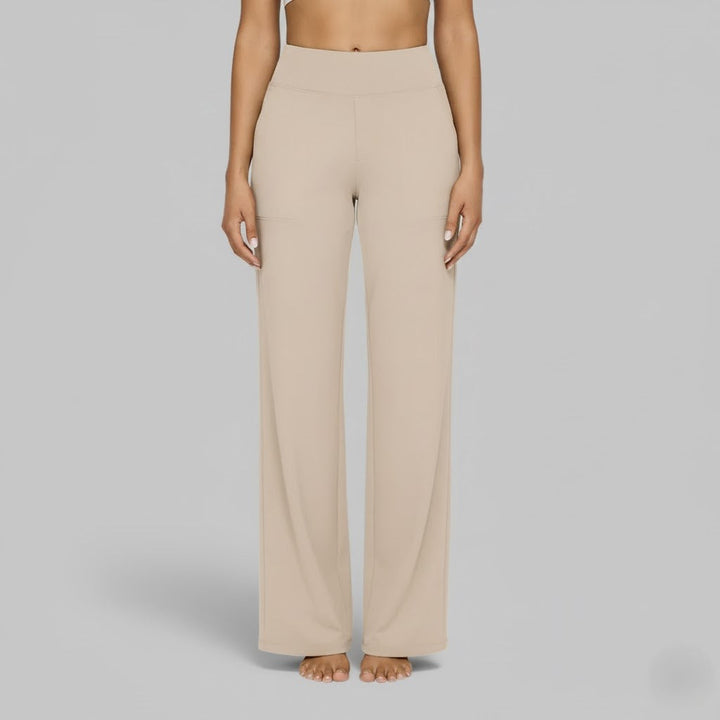 Nora | Soft Wide-Leg Comfort Trousers