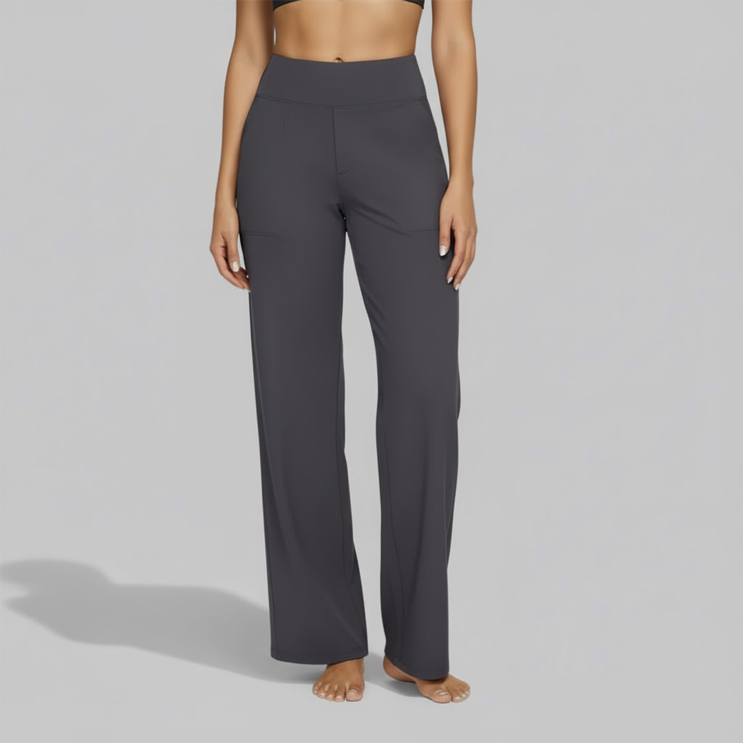 Nora | Soft Wide-Leg Comfort Trousers