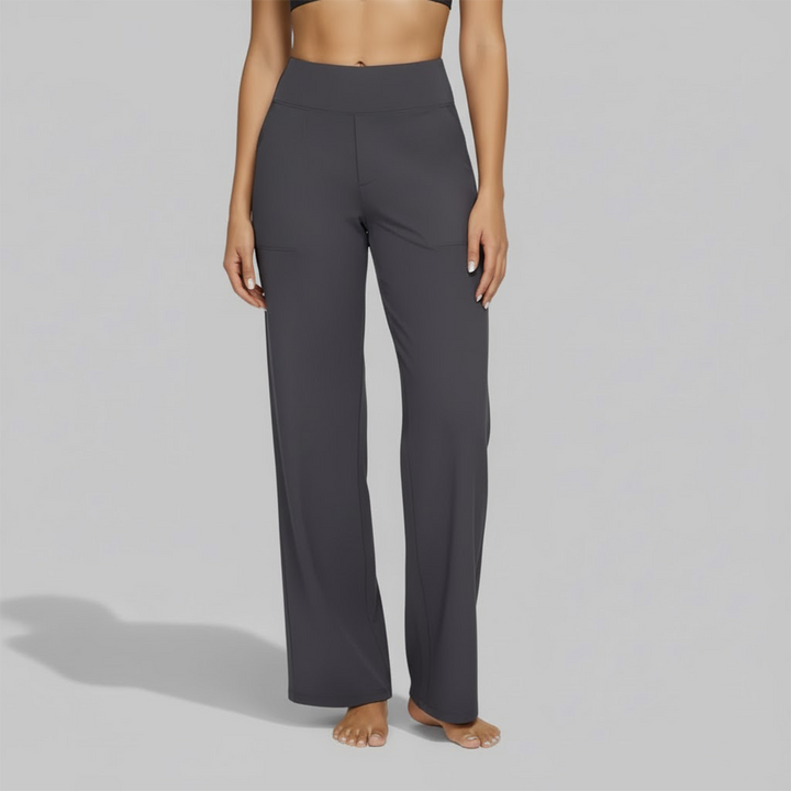Nora | Soft Wide-Leg Comfort Trousers