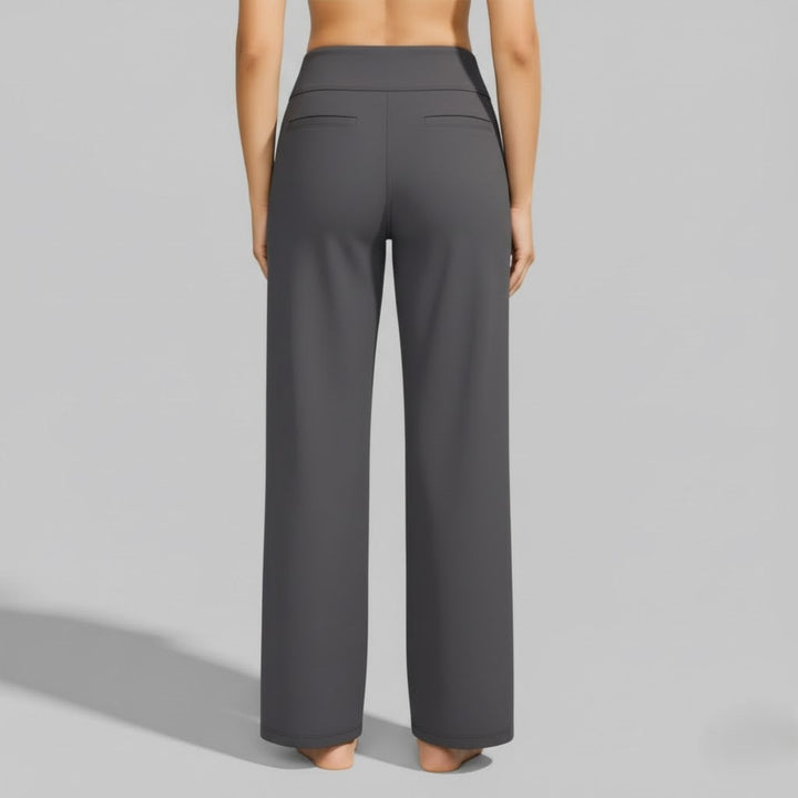 Nora | Soft Wide-Leg Comfort Trousers