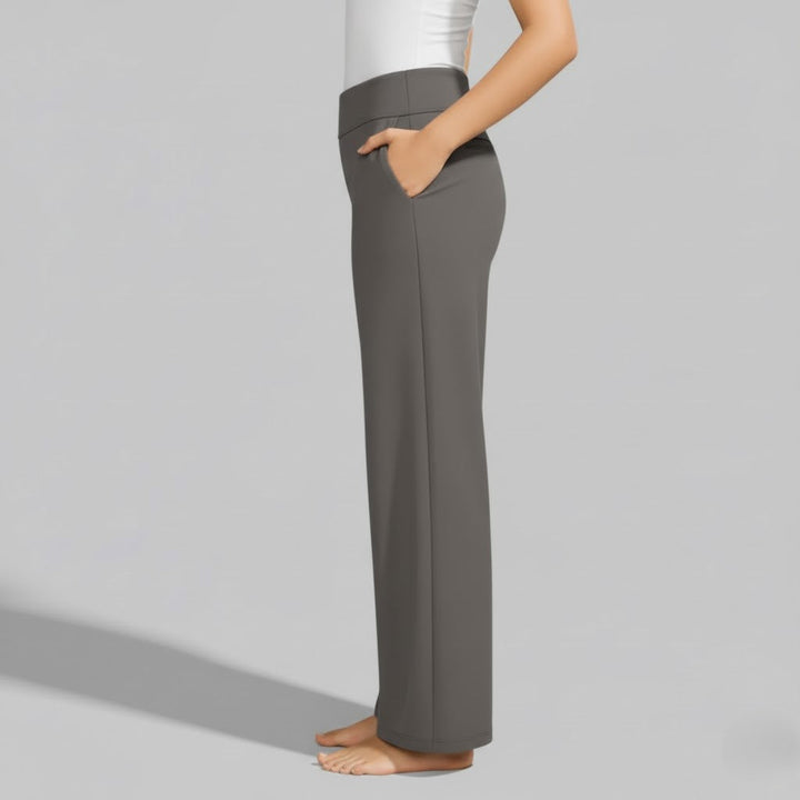 Nora | Soft Wide-Leg Comfort Trousers