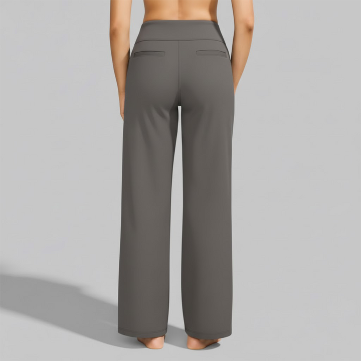 Nora | Soft Wide-Leg Comfort Trousers