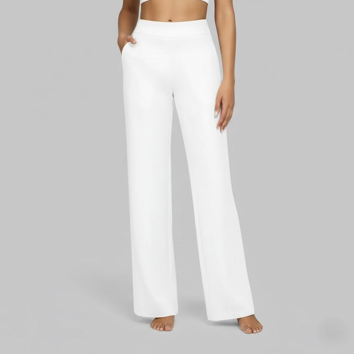 Nora | Soft Wide-Leg Comfort Trousers