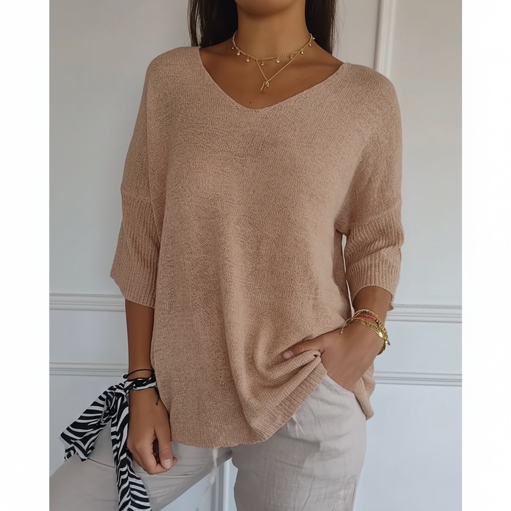 Kelly | Women's Loose Knit Top