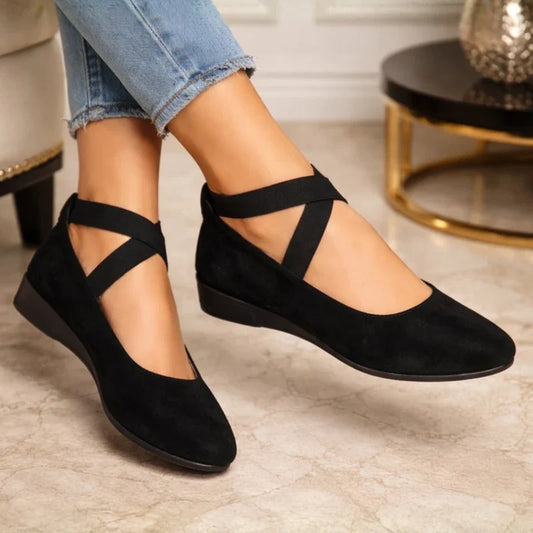 Angie | Women's Ankle Strap Wedges