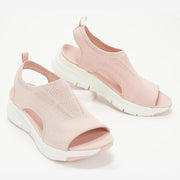 Eleanor | Women's Knit Slip-On Sandals