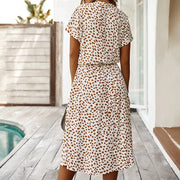 Nini | Women's Polka Dot Summer Midi Dress