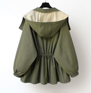 Solvig | Women's Hooded Windbreaker Anorak Jacket