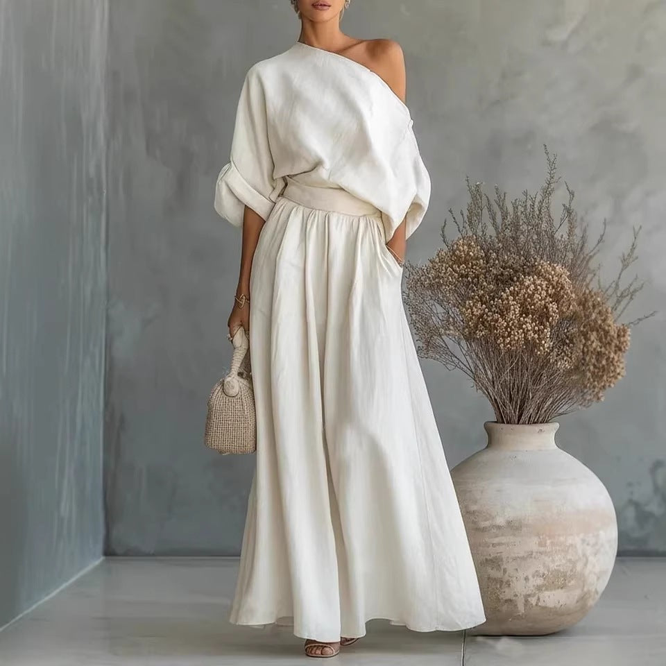 Jana | Women's One Shoulder Cocktail Maxi Dress