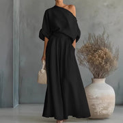 Jana | Women's One Shoulder Cocktail Maxi Dress