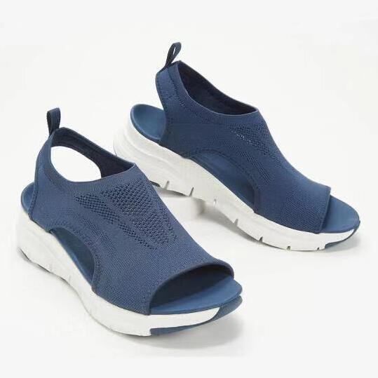 Eleanor | Women's Knit Slip-On Sandals