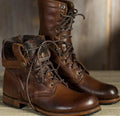 Women's Lace Up Mid Calf Winter Boots