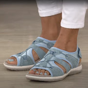 Victoria | Women's Velcro Strap Sport Sandals