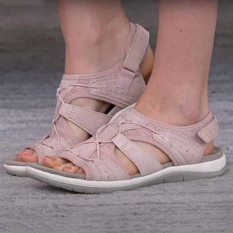 Victoria | Women's Velcro Strap Sport Sandals