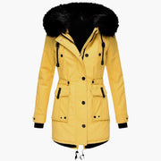 Brigitte | Women's Faux Fur Hooded Winter Parka Coat