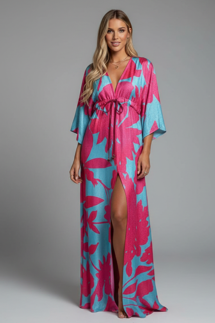 Lily | Women's Kaftan Cocktail Maxi Dress