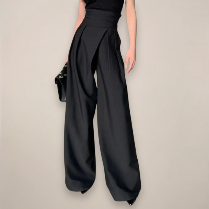 Clara | High-Waist Wide-Leg Trousers