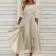 Anastasia | Women's Lace Formal Midi Dress