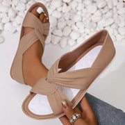 Camille | Women's Twist Knot Slide Sandals