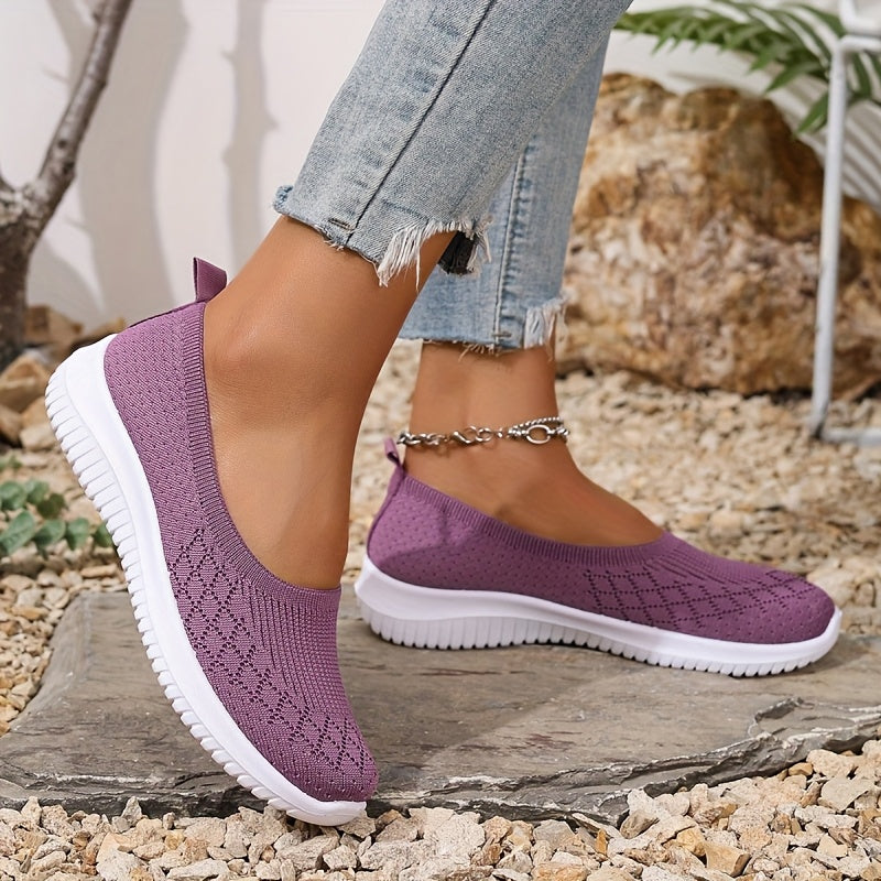Evie | Women's Breathable Slip On Sneakers